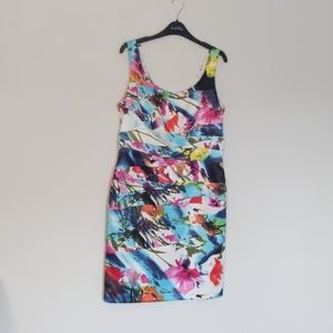 Joseph Ribkoff floral print dress 👗